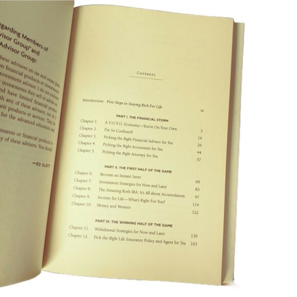 Stay Rich for Life Protecting Money in Turbulent Times Finance Book Ed Slott - Picture 4 of 5